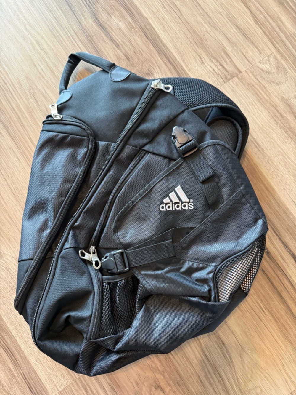 Adidas Black Travel & Gym Backpack One Shoulder Sling